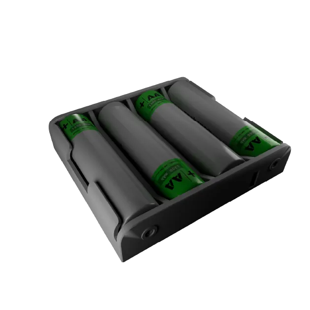 6V Battery Pack, 4x AA