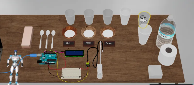 Dissolving Heat Experiment